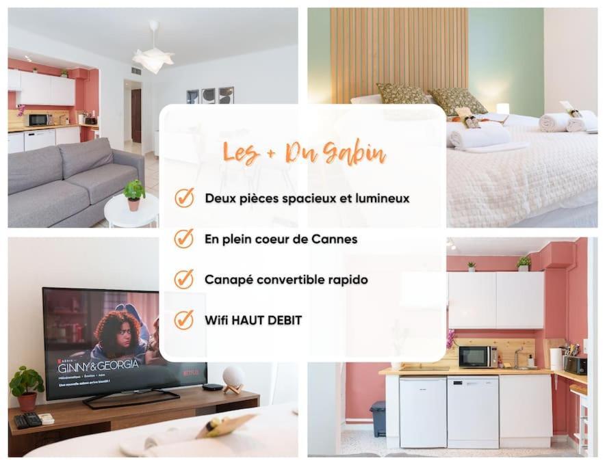 Le Gabin By Apirent #Centre-Ville #Climatisation #Wifi Cannes Bagian luar foto